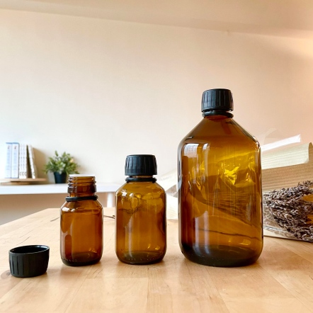 茶色玻璃寬口瓶